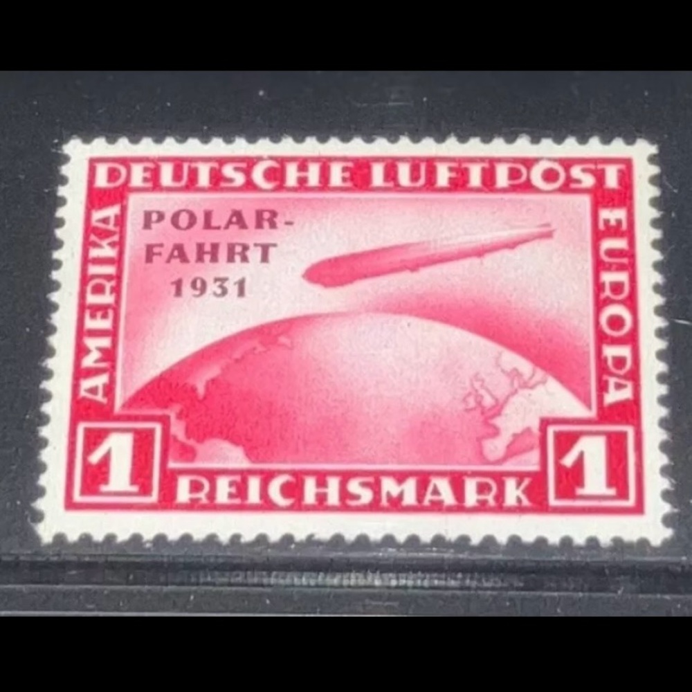 German 1931 Polar Flight Zeppelin set
